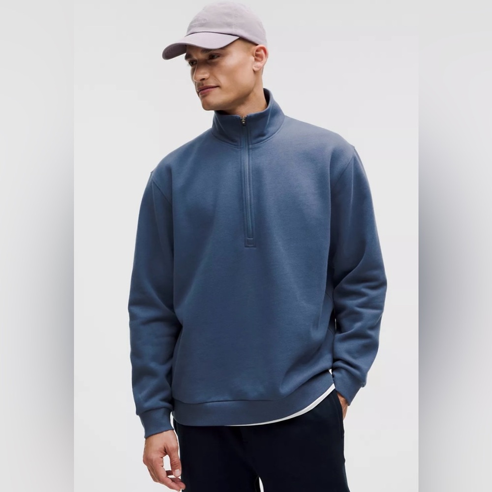 Lululemon Men's Steady State Half Zip Sweater
